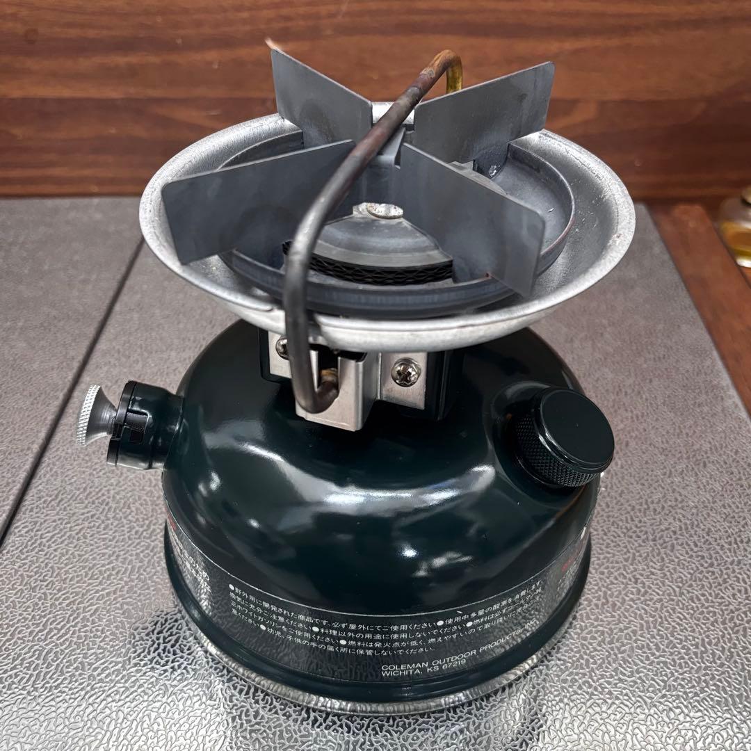 Coleman コールマン シングルバーナー 508A 燃焼状態良好！