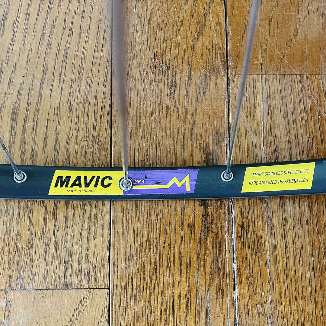 MAVIC GP4チューブラーリム32穴 DURA-ACE