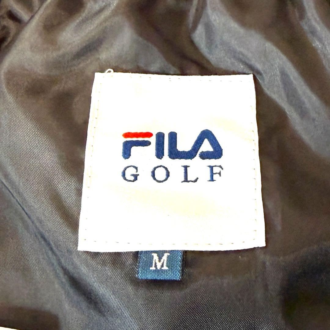 【極美品】FILA GOLF セットアップ M ブラック メンズ ゴルフウェア