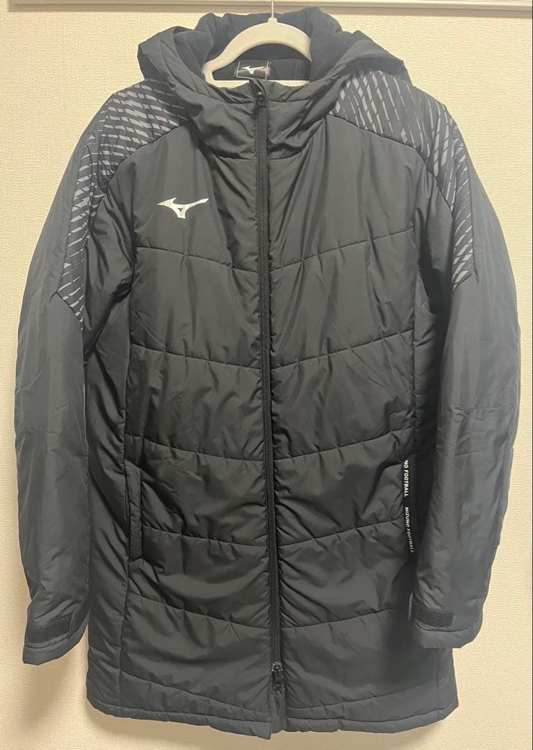 Mizuno ブラック ベンチコート