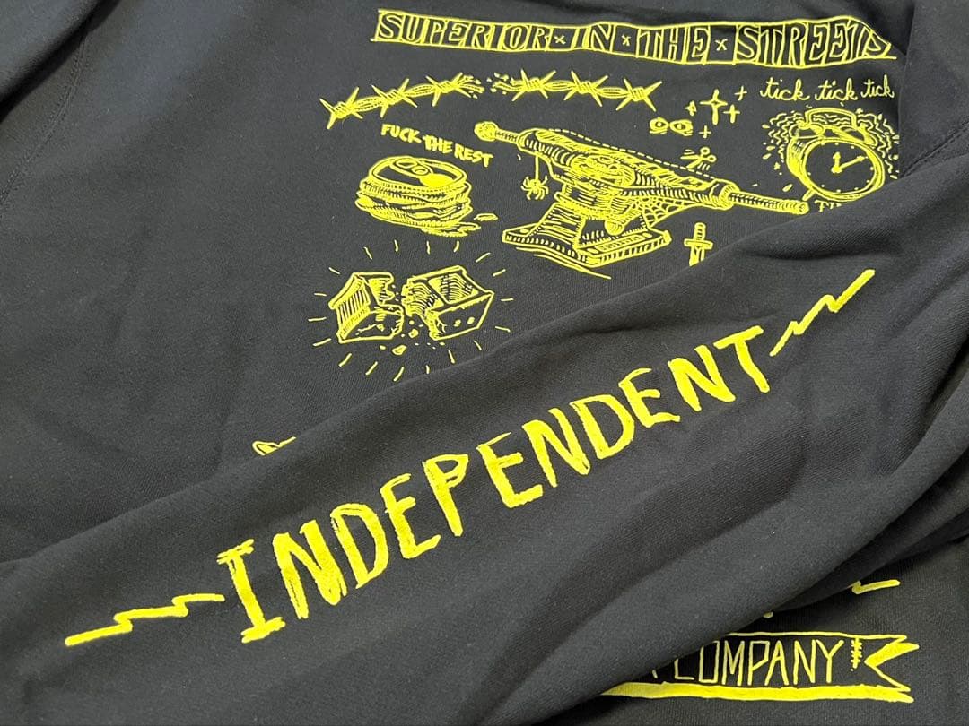 スケートボード INDEPENDENT BRATRUD NOTEBOOK ZIP HOOD