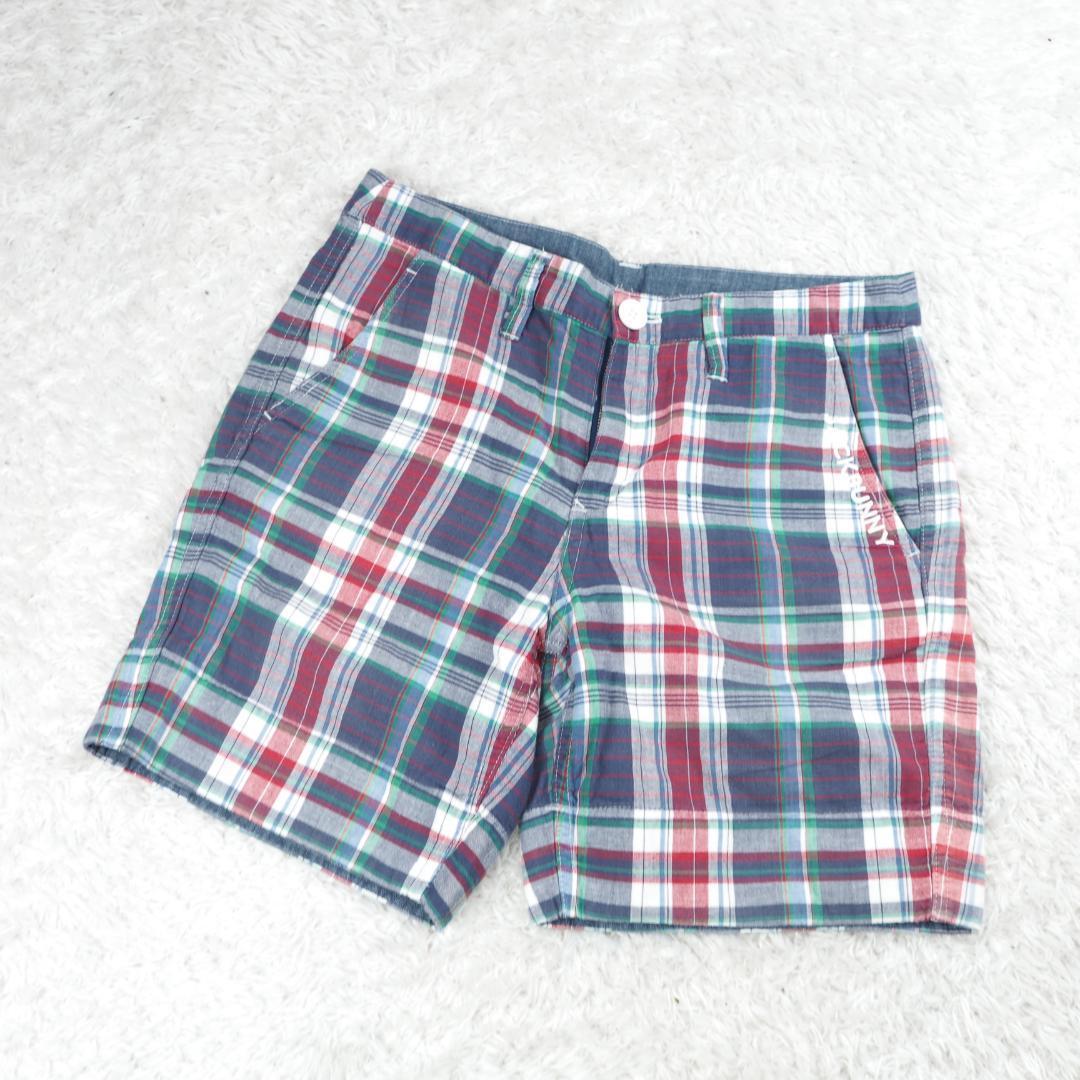 G1940*ジャックバニー☆ショートパンツ☆チェック☆ゴルフウェア☆綿☆サイズ1