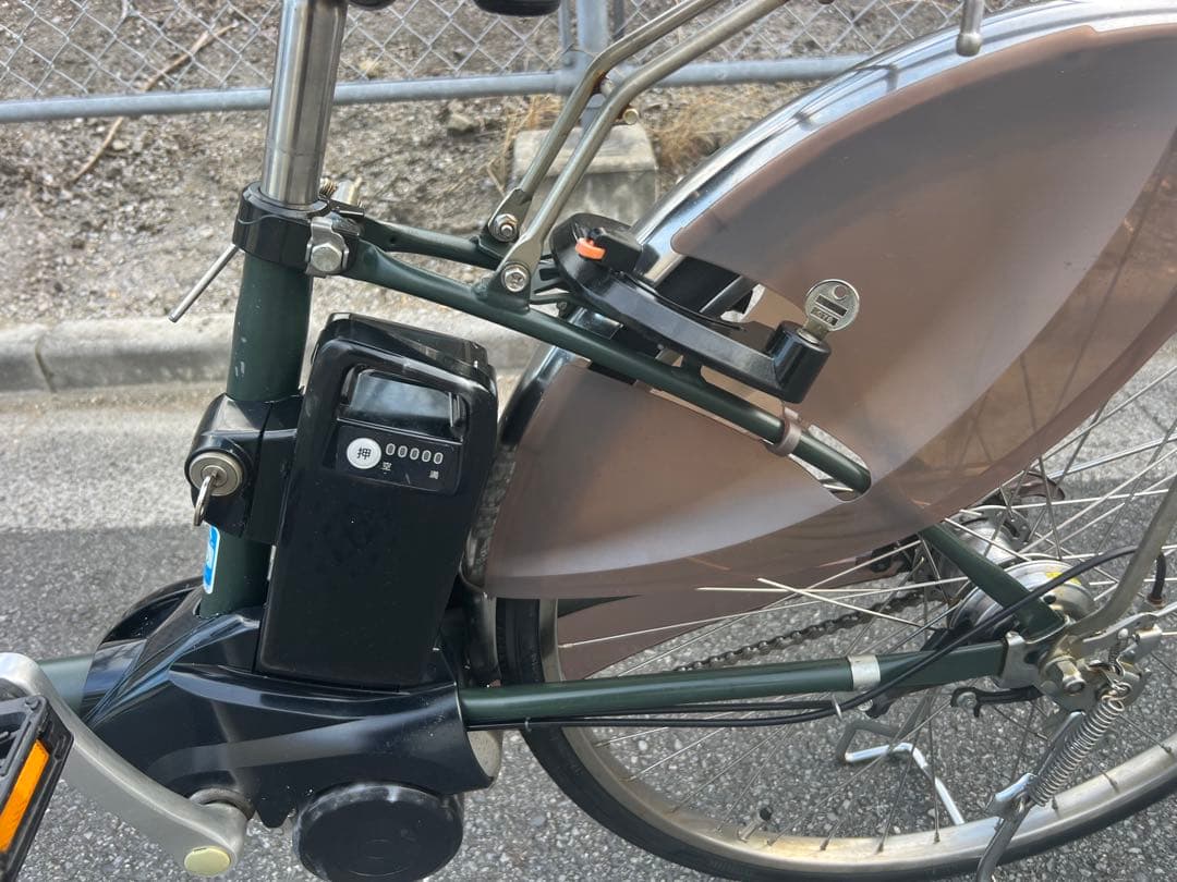 panasonic現行型新基準電動アシスト自転車16APの新品同様のバッテリー付