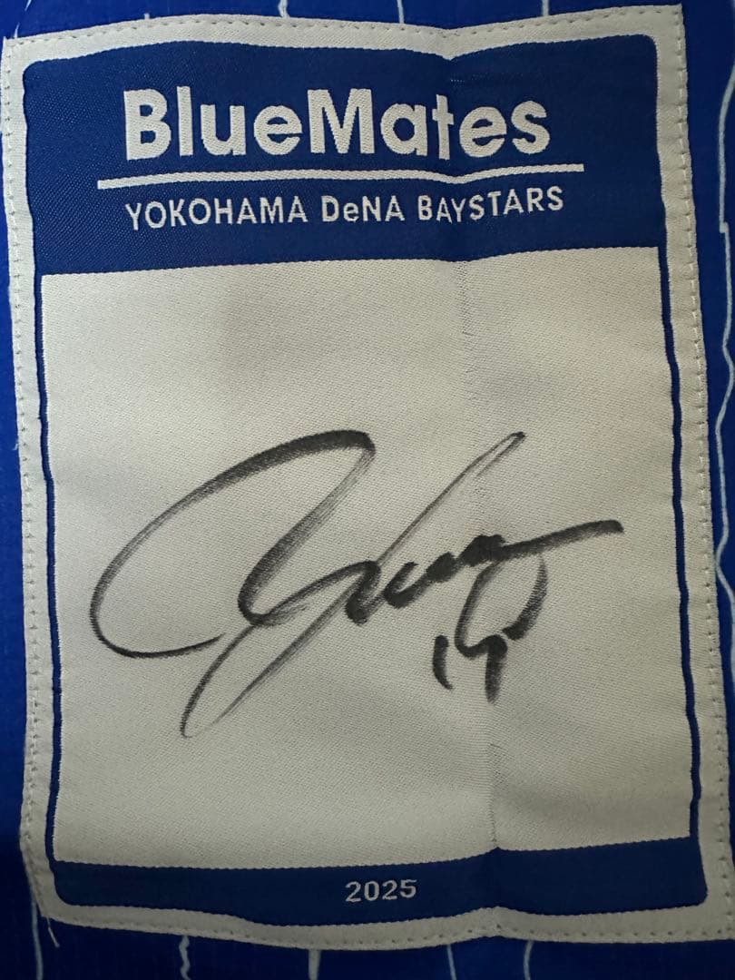 マ*イ様 横浜DeNAベイスターズBlueMatesユニフォーム　山崎康晃　サイ