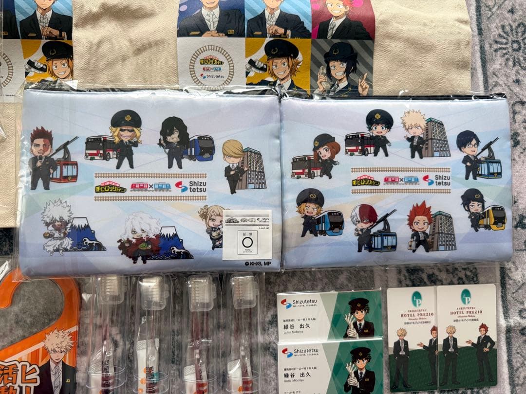 ヒロアカ　静鉄　コラボグッズ