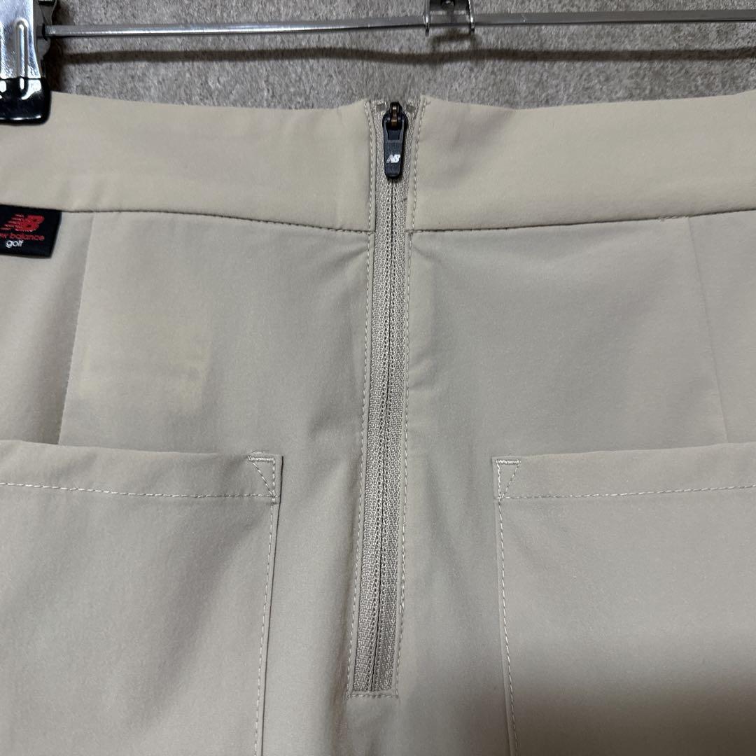 【タグ付き】 New Balance Golf ロゴ スカート ベージュ 00