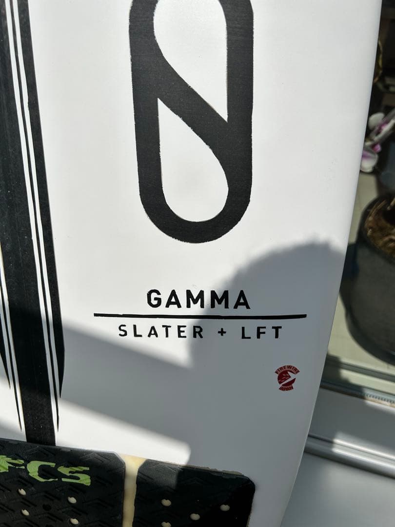ファイヤーワイヤー GAMMA SLATER + LFT ショートボード　5'8