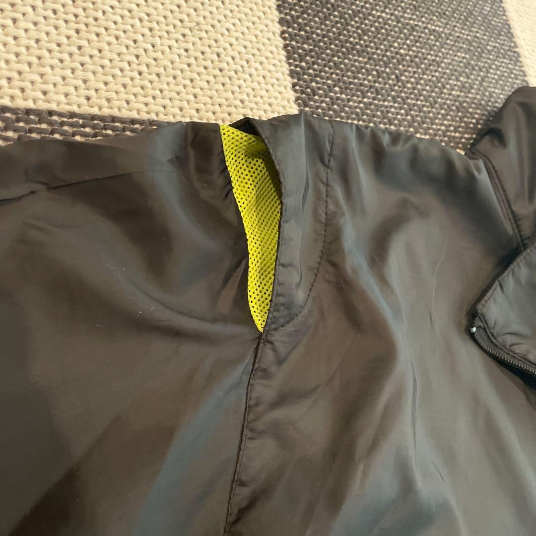 NIKE GOLF ハーフジップ 半袖ウィンドブレーカー　ジャケットL ブラック