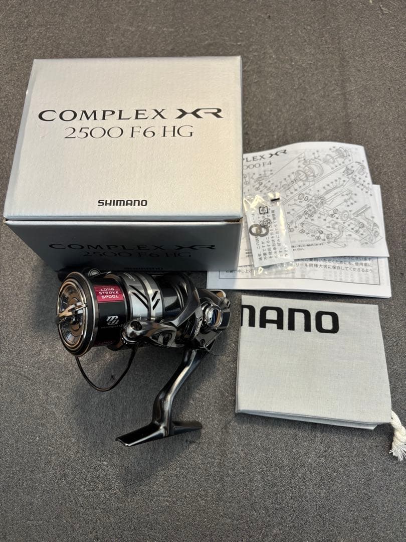 21コンプレックスXR 2500 F6 HG シマノ