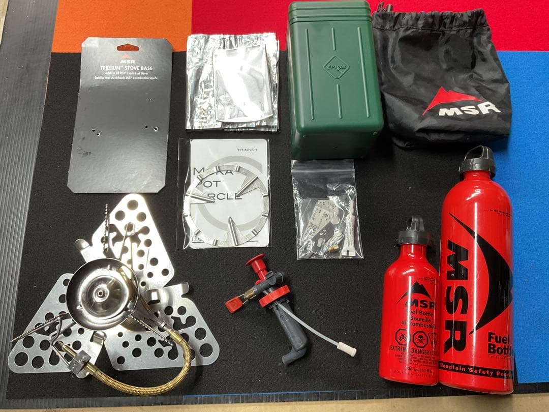 MSR現行品ウィスパーライトインターナショナルフルセット動作良好美品