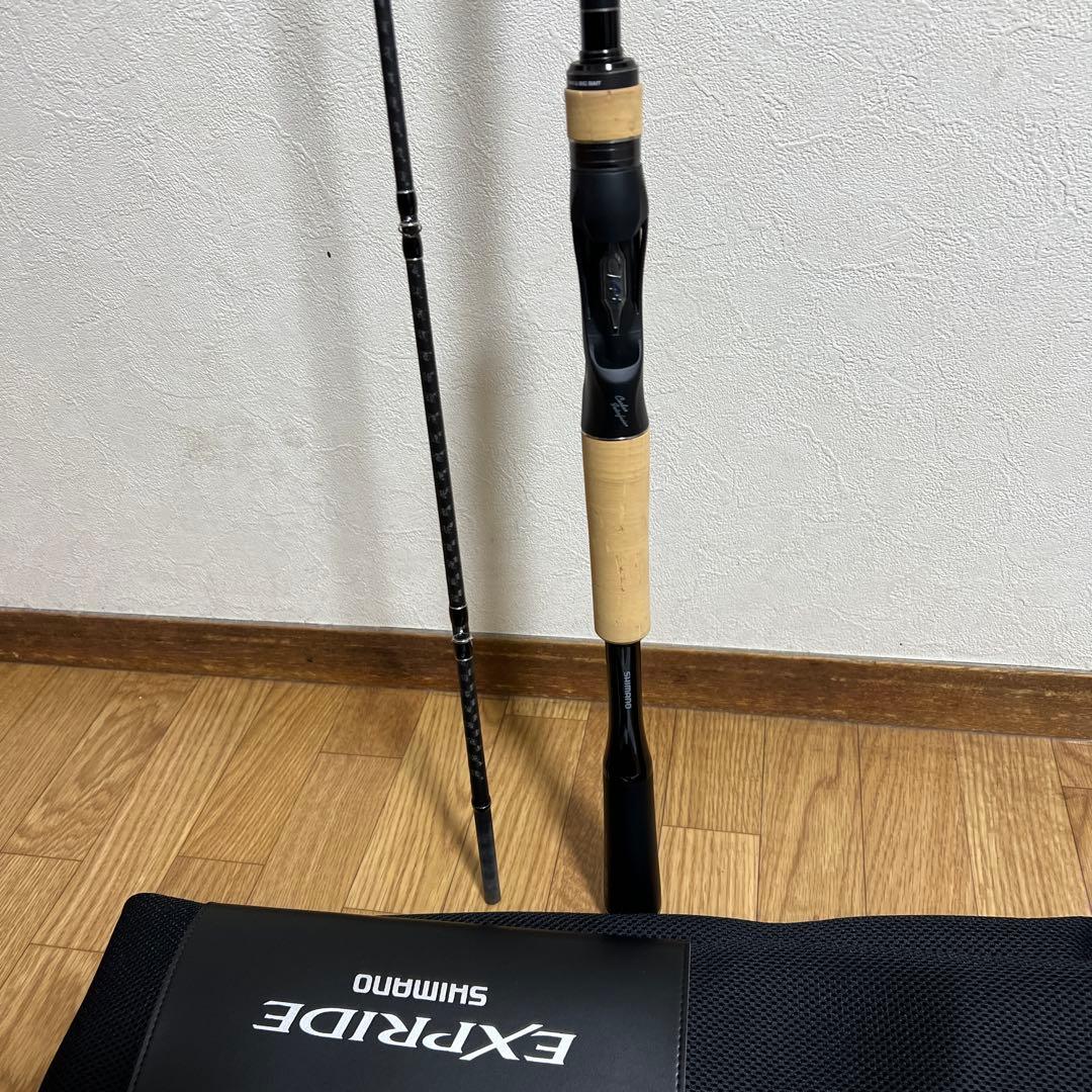 新品、未使用、保管品 シマノバスロッド エクスプライド 166XH-SB/2