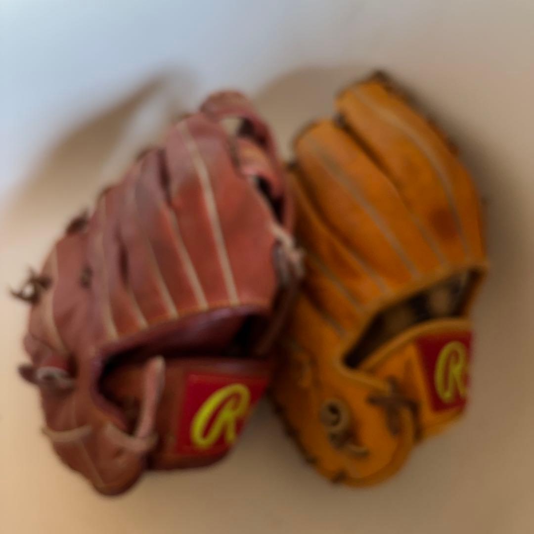 2個セット　Rawlings プレミアム 軟式グローブ