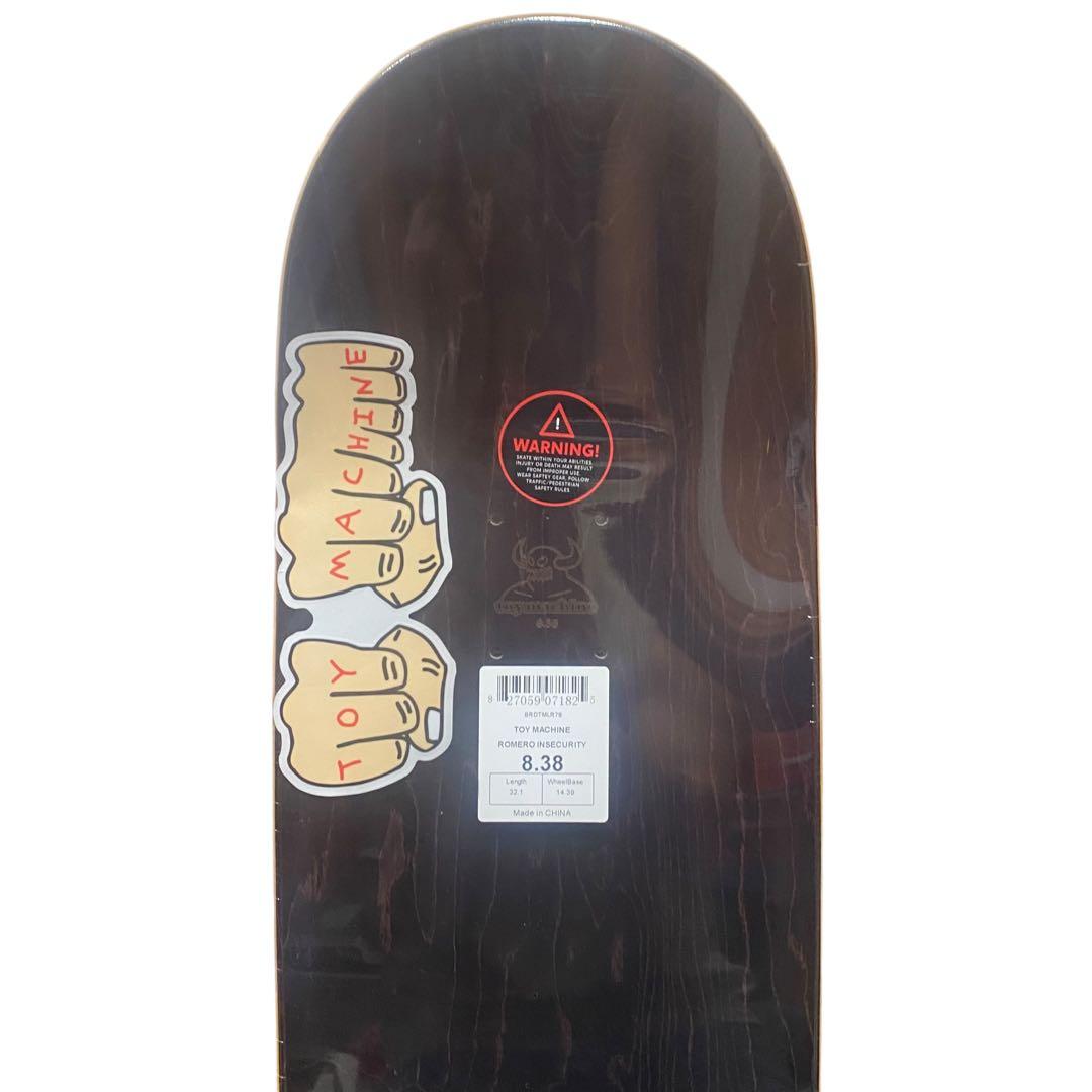 新品未使用 トイマシーン LEO ROMEROモデル デッキ 8.38