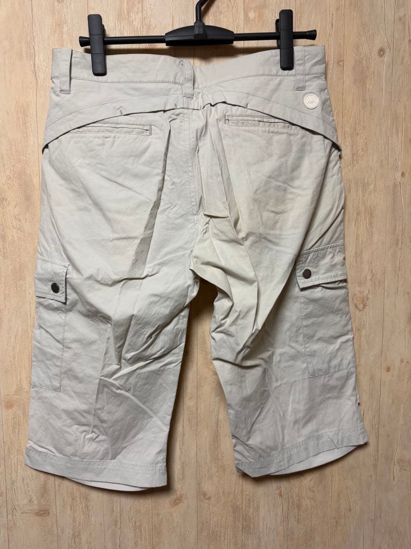 【美品】Kappa カッパ ゴルフ カーゴハーフパンツ ウエスト82 接触冷感