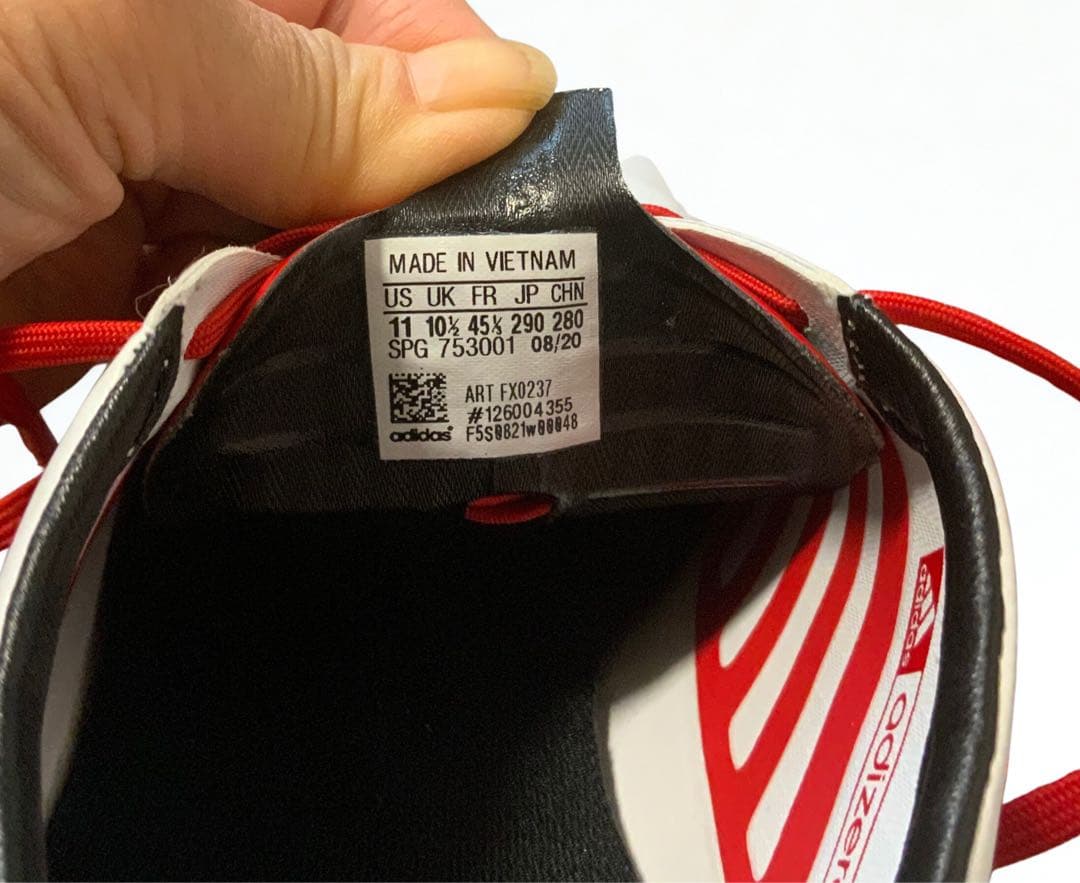 Adidas F50 ghosted Adizero サッカーシューズ 29cm
