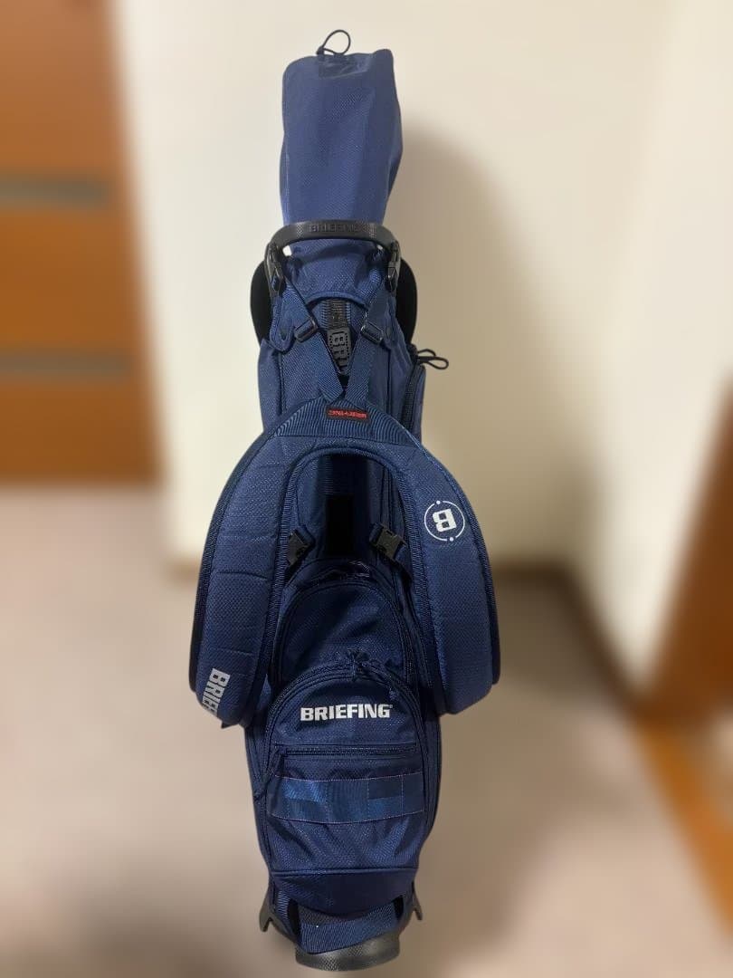 極美品 BRIEFING GOLF CR-7 ネイビー 豪華フルセット 7点＋α