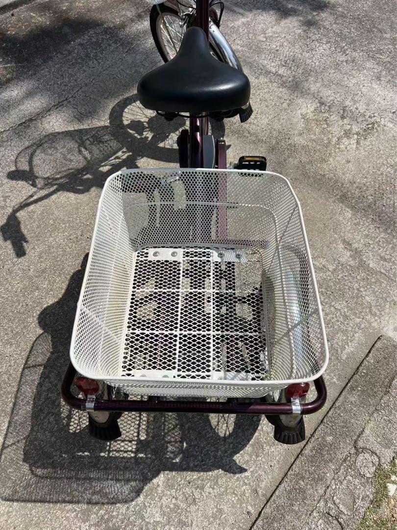 ミムゴ 電動アシスト三輪自転車 前20後16インチ ノーパンクタイヤ