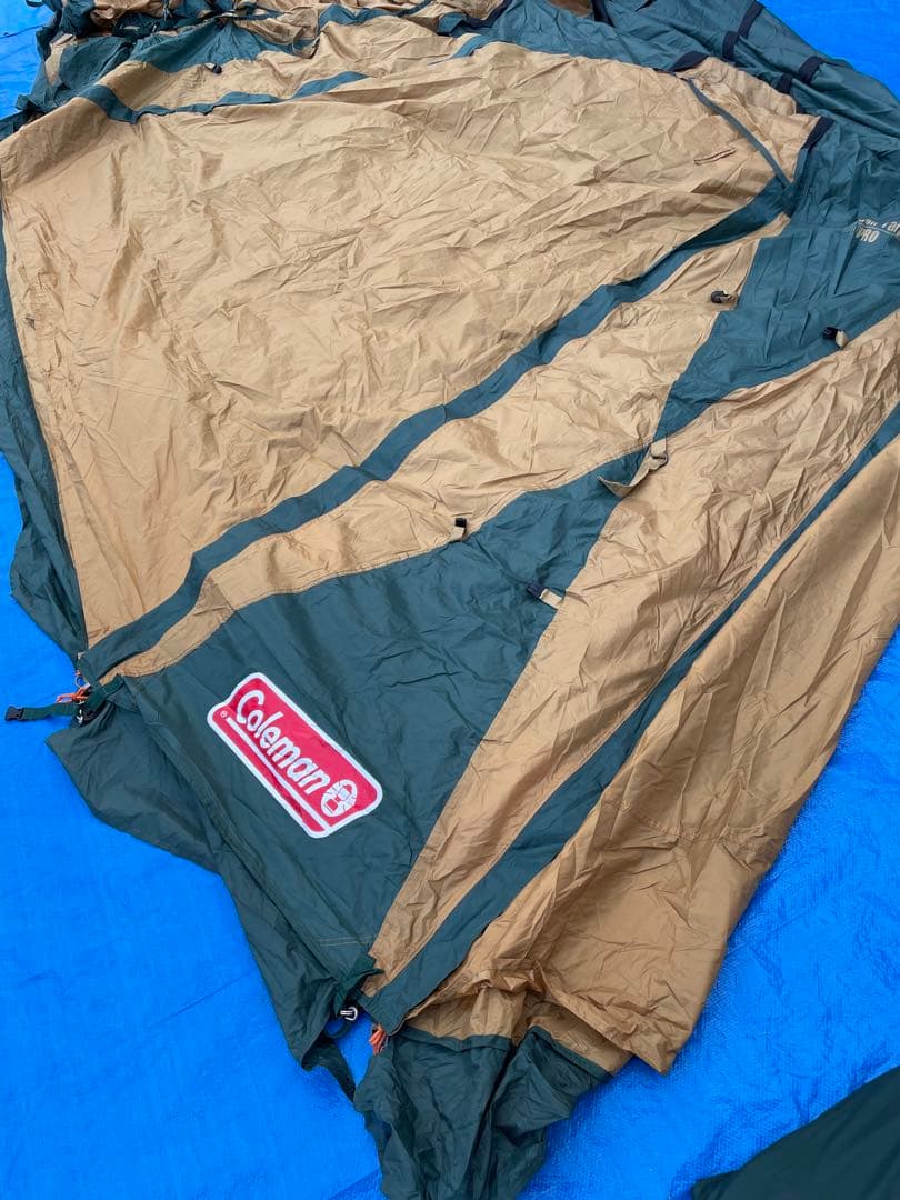 【美品】コールマンテント ドームスクリーンタープ380