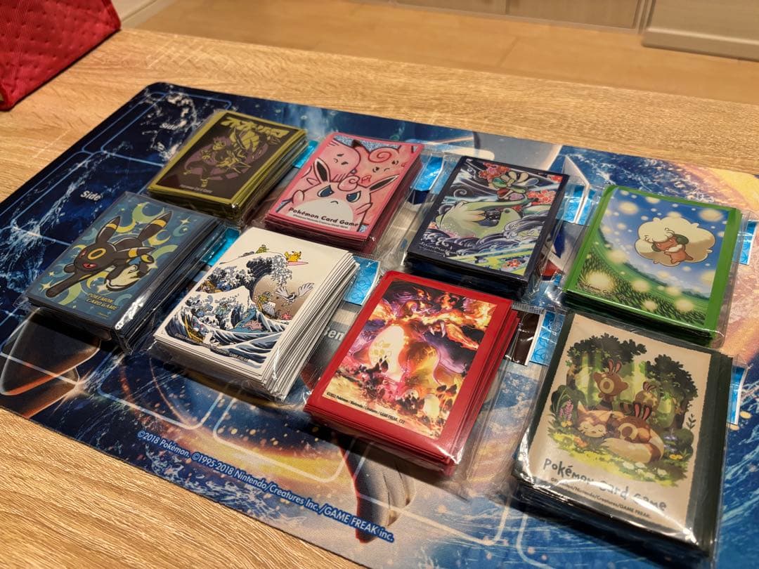 ポケモンカードゲーム　デッキシールド６４枚入り　8個セット　まとめ売り