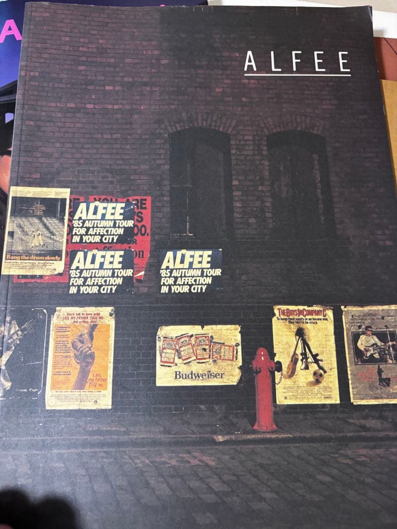 アルフィー　THE ALFEE ツアーパンフレット　セット　1980年代