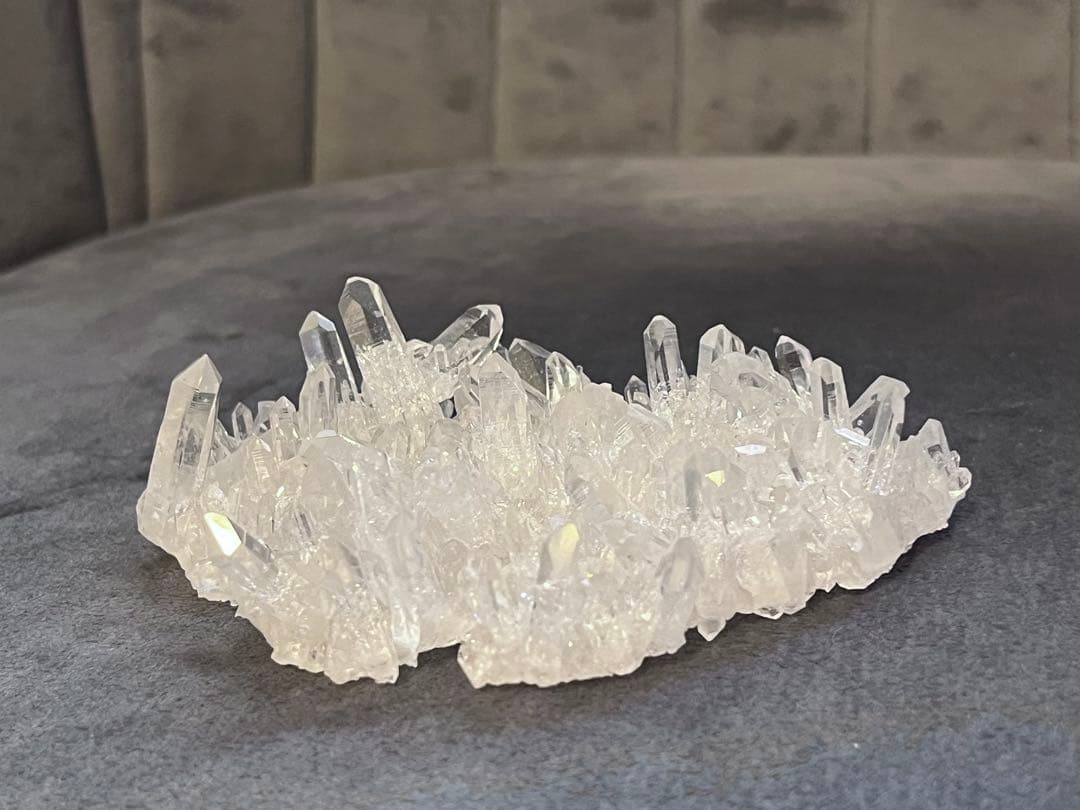 9cm高品質 水晶　クラスター