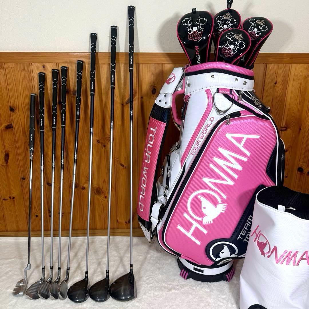 m.u sports HONMA レディースセット 8本 美品