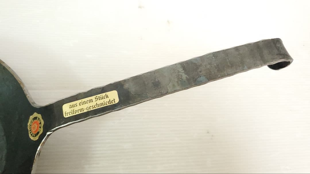 TURK ターク フライパン 鉄 20cm ケース付 BALLISTICS