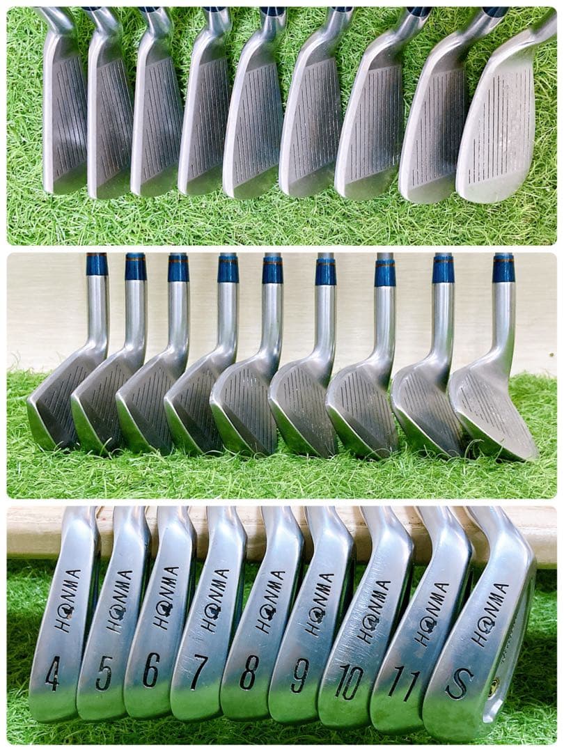 2.ゴルフクラブ　レディースアイアンセット　右利き　9本　FLEX L