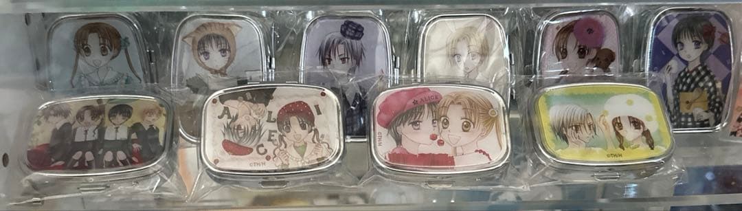 学園アリス　漫福ガチャ　小物ケースコンプセット