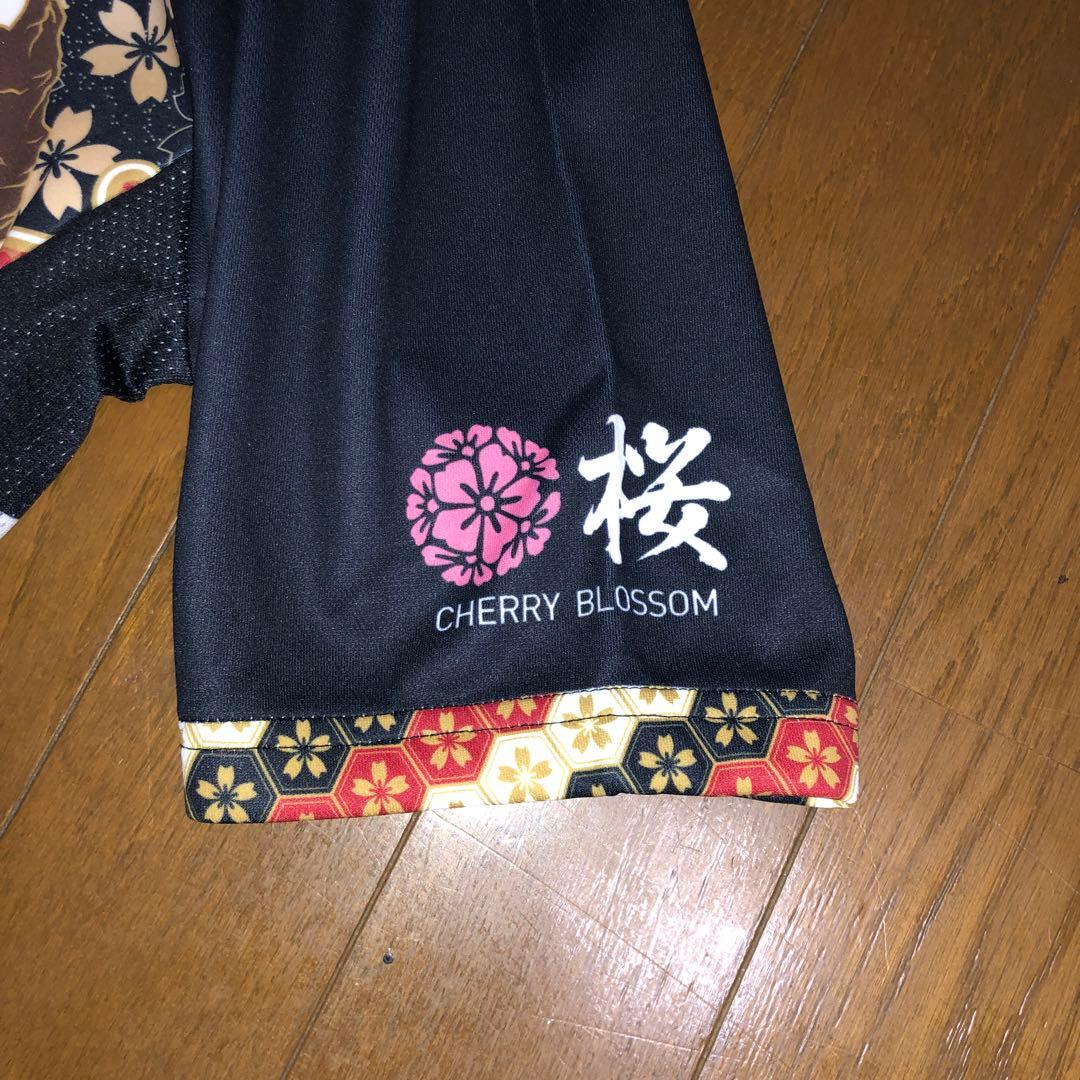 オシャレ 未使用品 パールイズミ 桜柄 サイクルジャージ XLサイズ