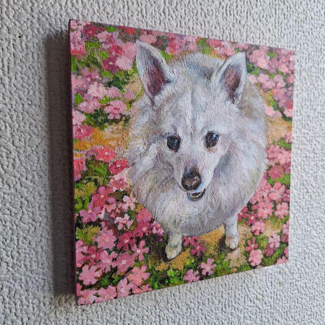 【サッピページ】「 月夜桜」「白いワンちゃん」