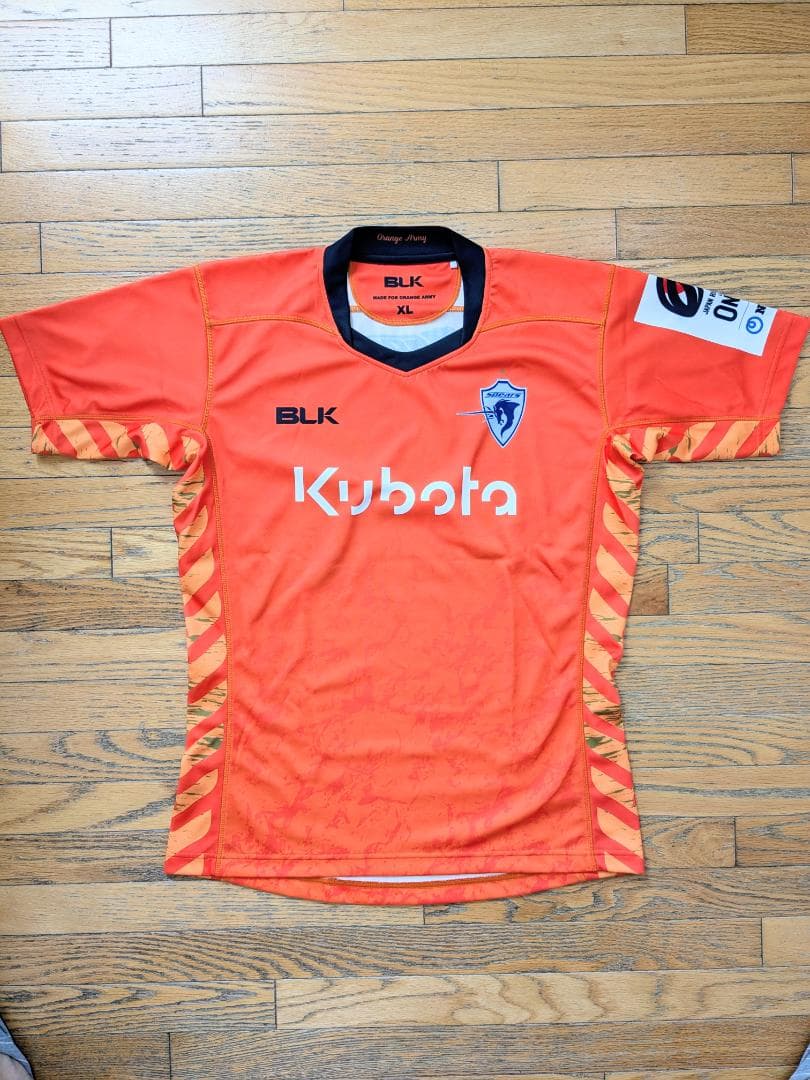 クボタスピアーズ　公式ユニフォーム 新品 XL　応援に！練習に！ラグビー