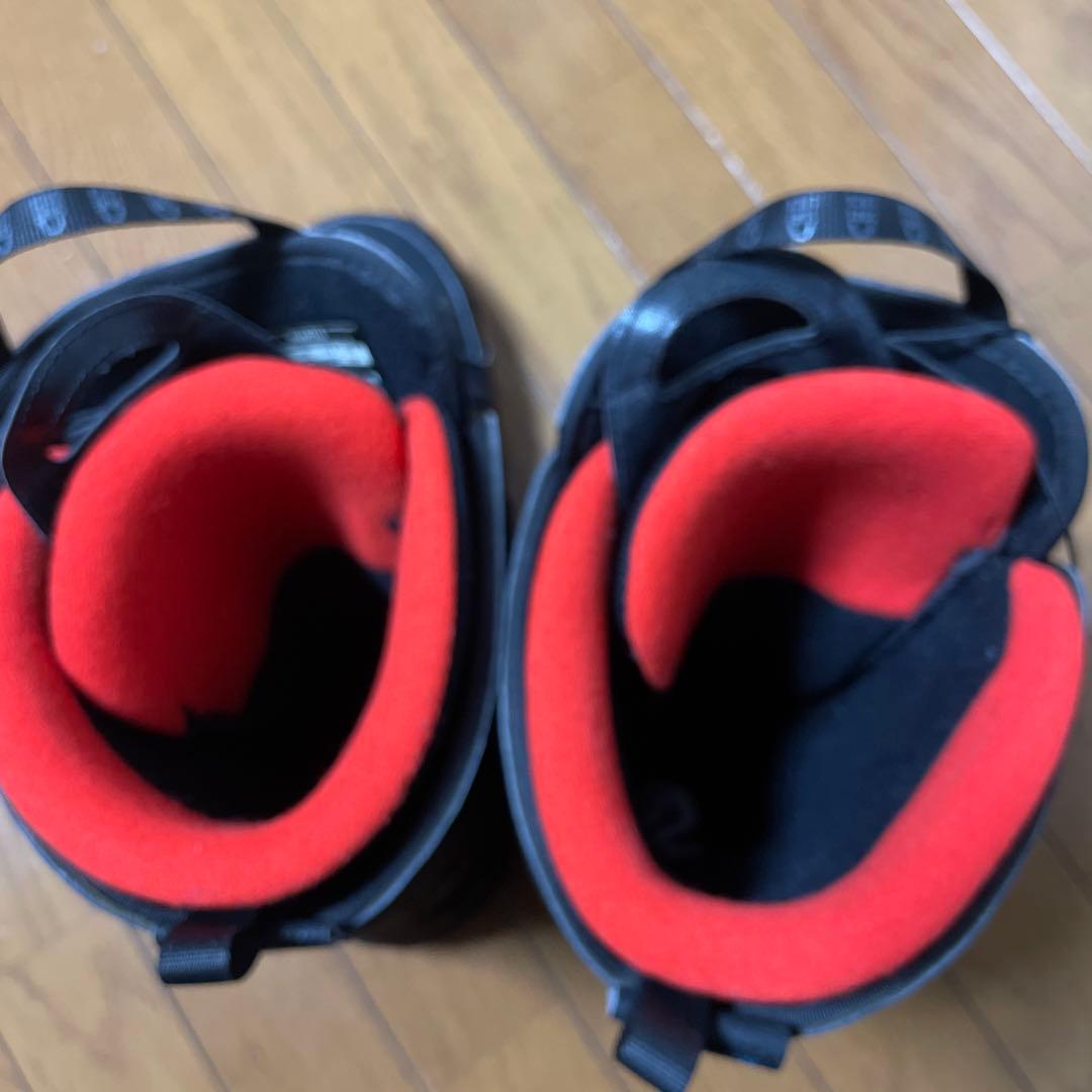 Salomon スノーボードブーツ ブラック/レッド