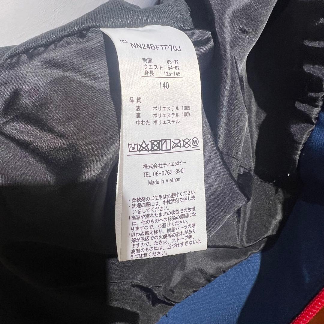 新品✨NNOUM 子供用 スキーウェア 赤 140 スノボウェア　防水　ノアム