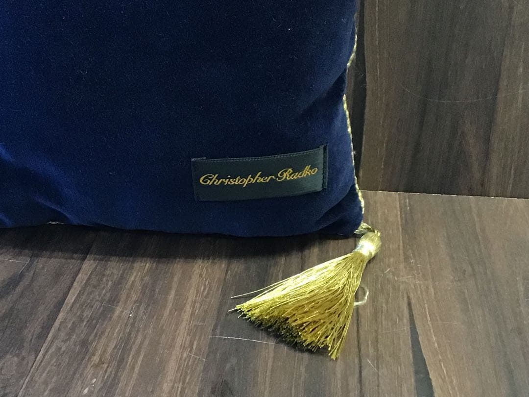 Christopher Radko くるみ割り人形 クッション ニードルポイント