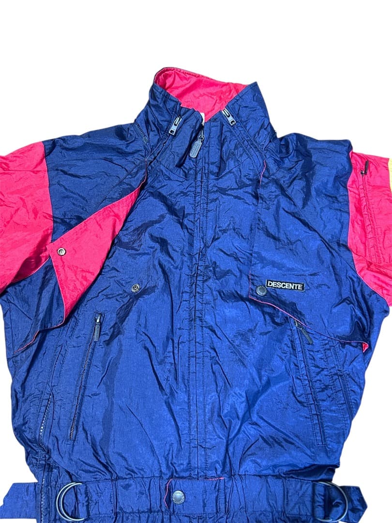 【お値下げ可】DESCENTE スキーウェア M ヴィンテージ 古着 K0660
