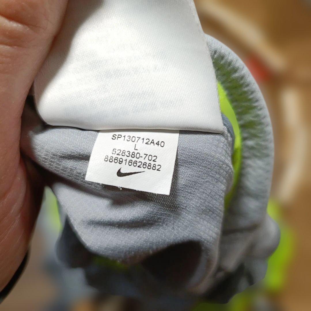NIKE ナイキ nftb 薄手ジャージ 上下 セットアップ L 蛍光黄緑色