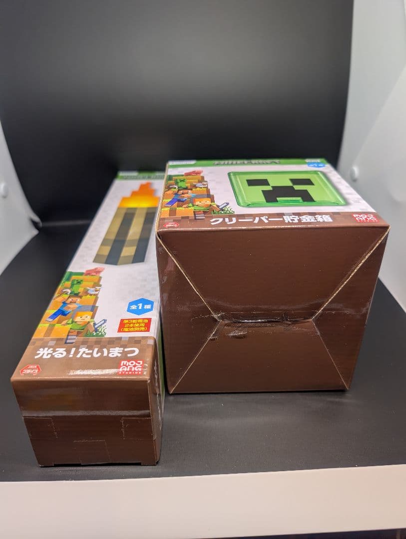 MINECRAFT ぬーどるストッパーフィギュアぷち 光る!たいまつ 他 全６点