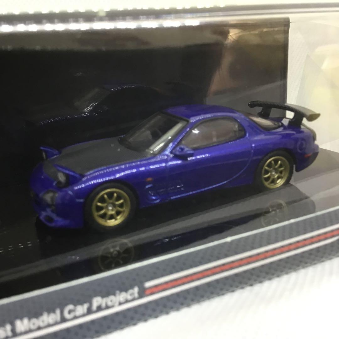 ホビージャパン　1/64　RX-7 FD3S (A-Spec) GT WING