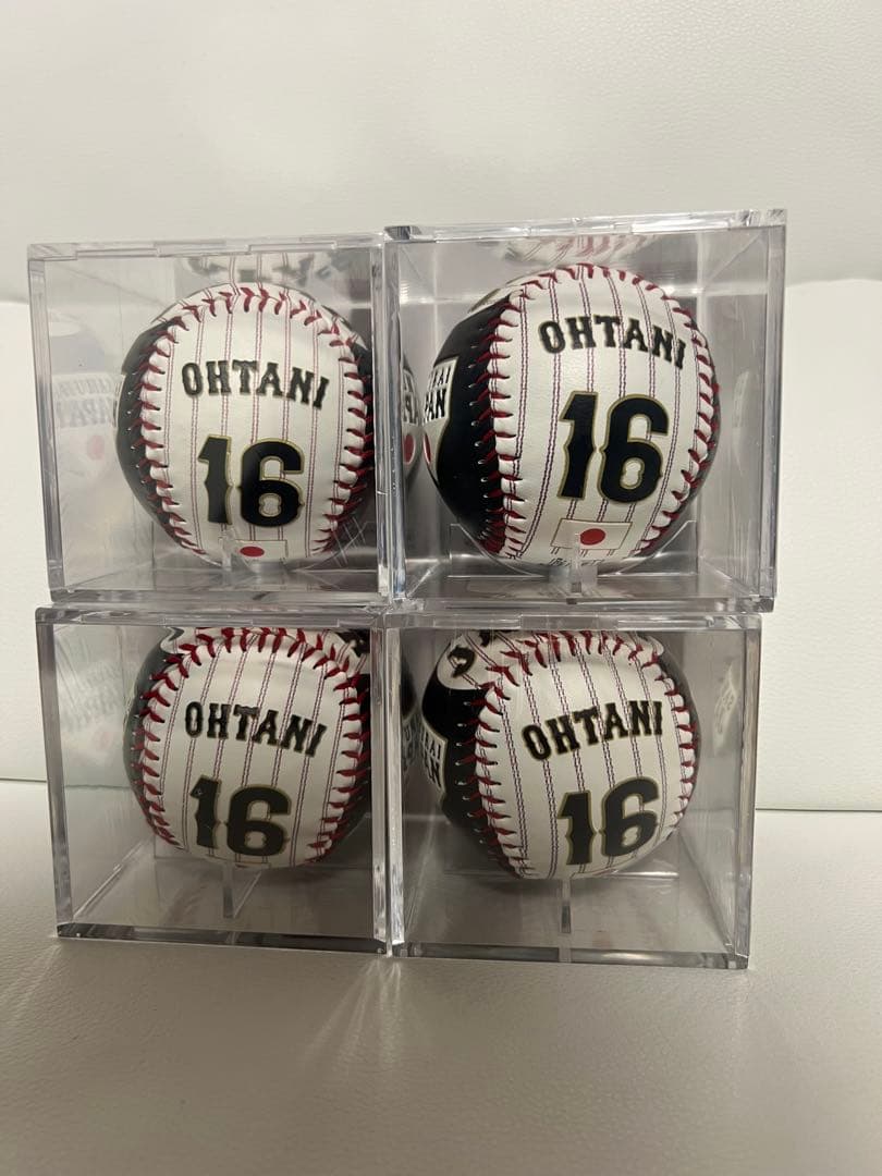 新品 2026 WBC 侍ジャパン 大谷翔平 ローリングス レプリカボール　4個
