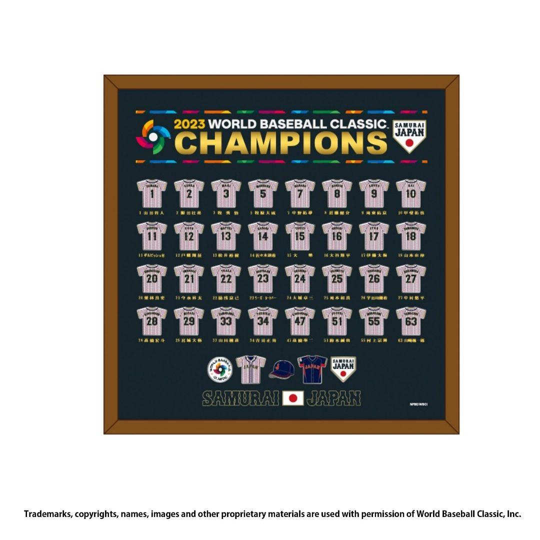 MIZUNOミズノ日本野球2023WBC優勝記念　ピンバッジセット　新品未使用品