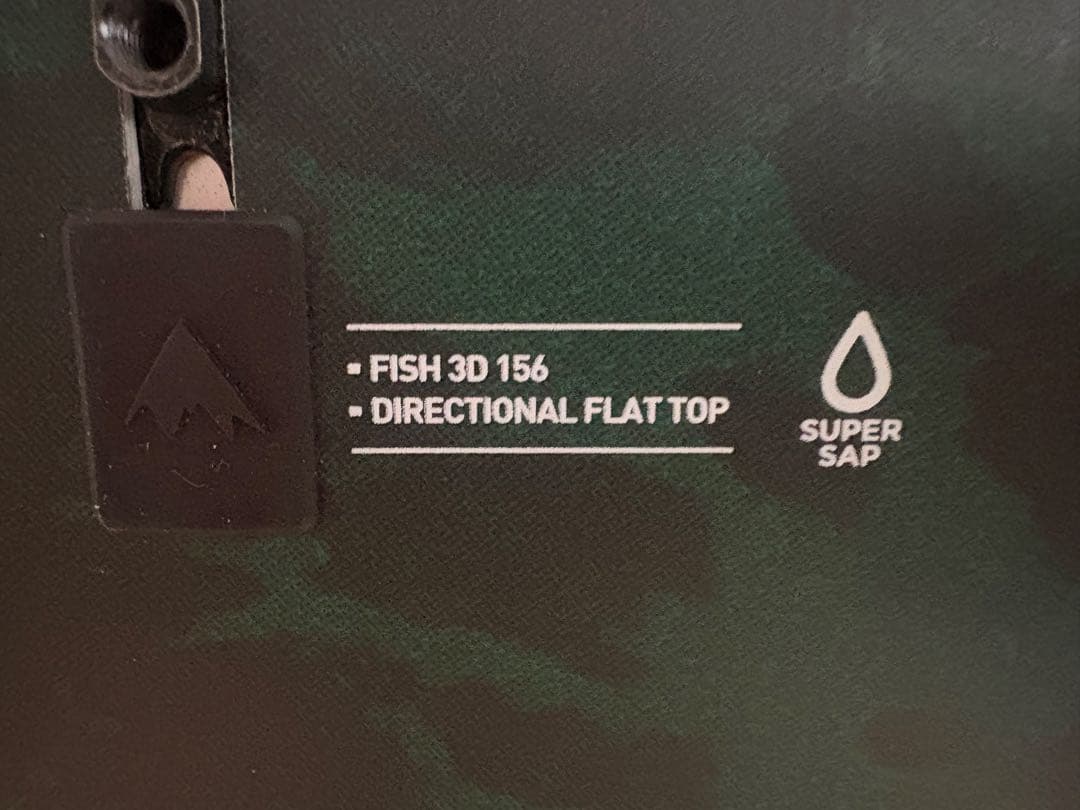 ☆超！新品未使用 即決！20-21 burton fish 3D 156㎝