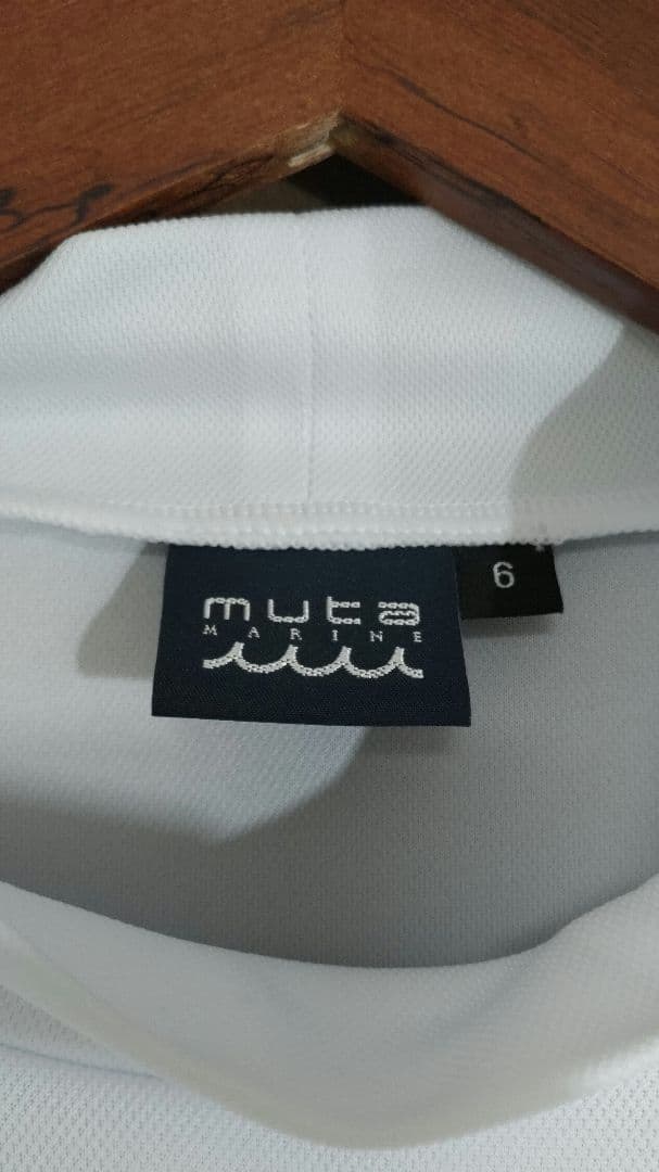 着用1回　muta marine ゴルフ　半袖ハイネックシャツ　モックネック　6