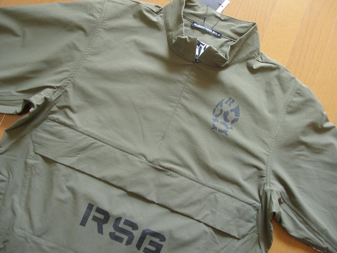 ラッセルノ アノラック ハーフジップ BLOUSON カーキ サイズ5 新品