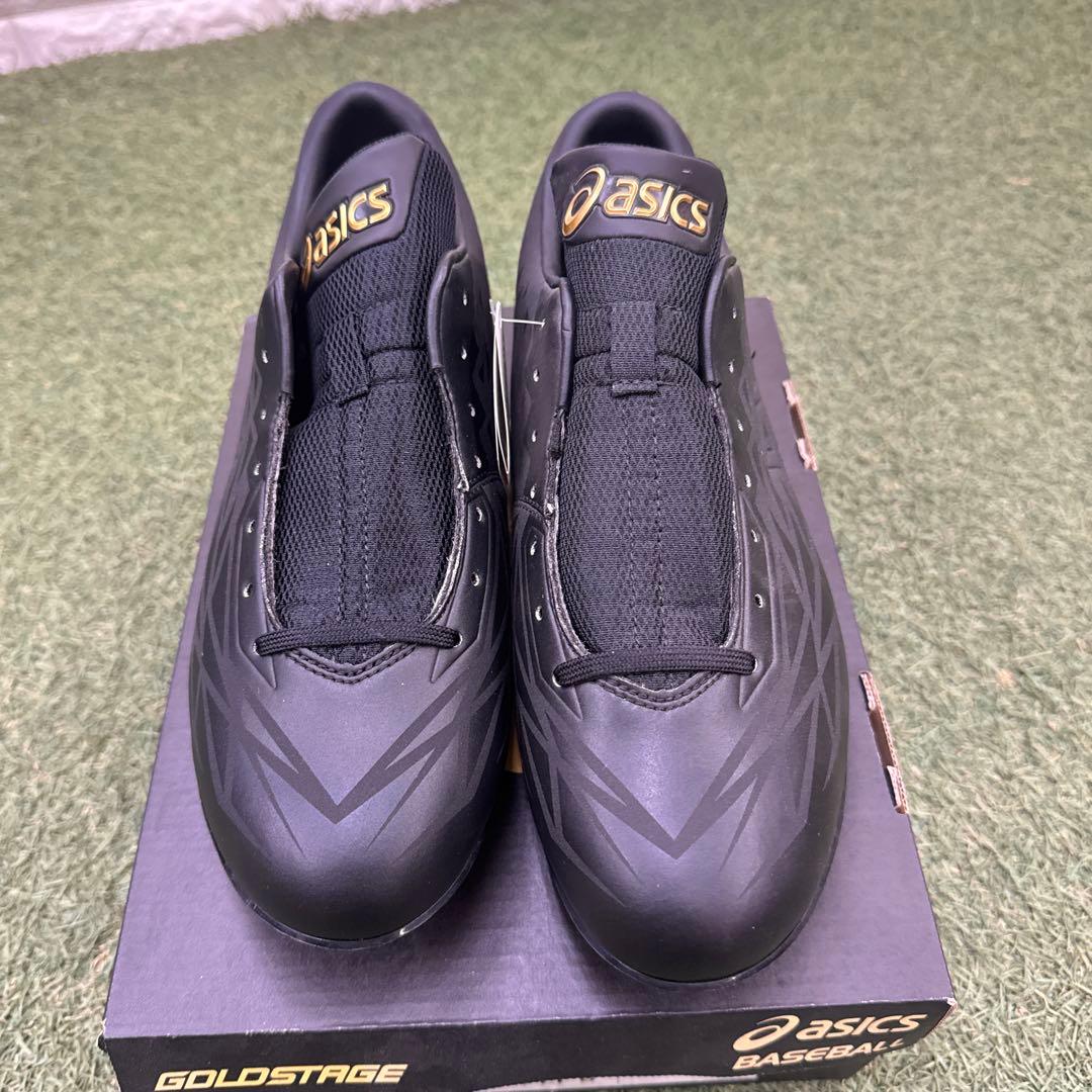 asics GOLDSTAGE ブラック スパイク SFST10