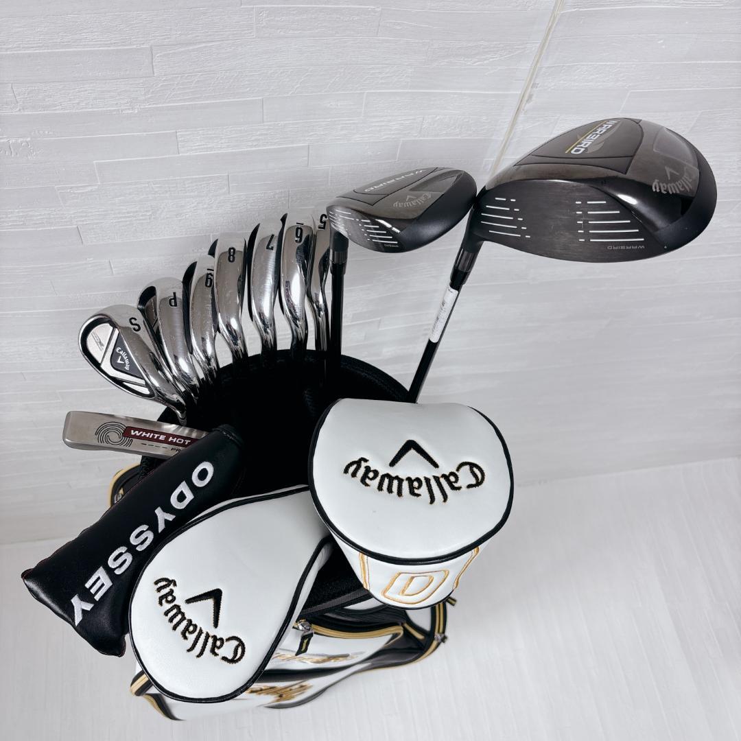 【極美品】Callaway WARBIRD 現行モデル メンズゴルフクラブセット