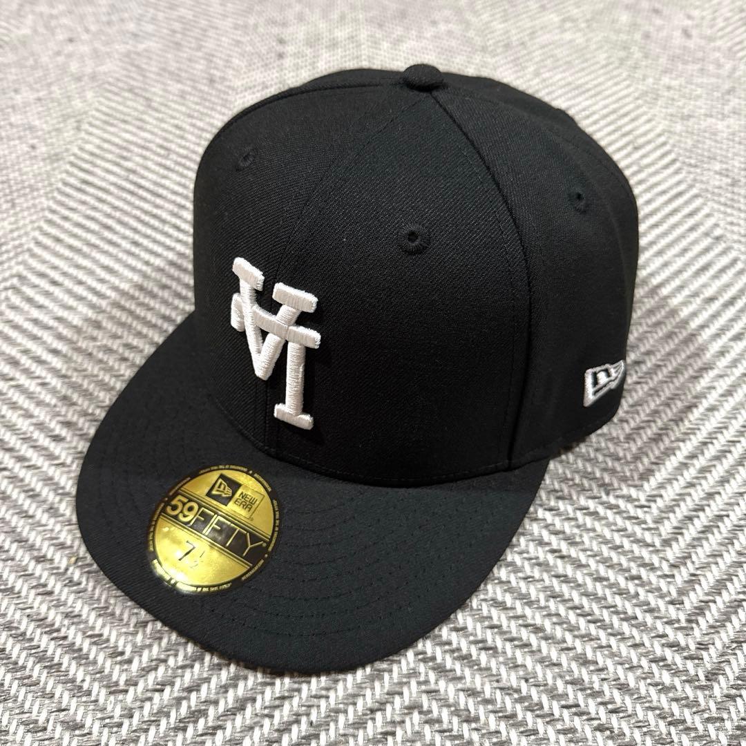 ロサンゼルス・ドジャース 59FIFTY キャップ 逆ロゴ　7 1/2