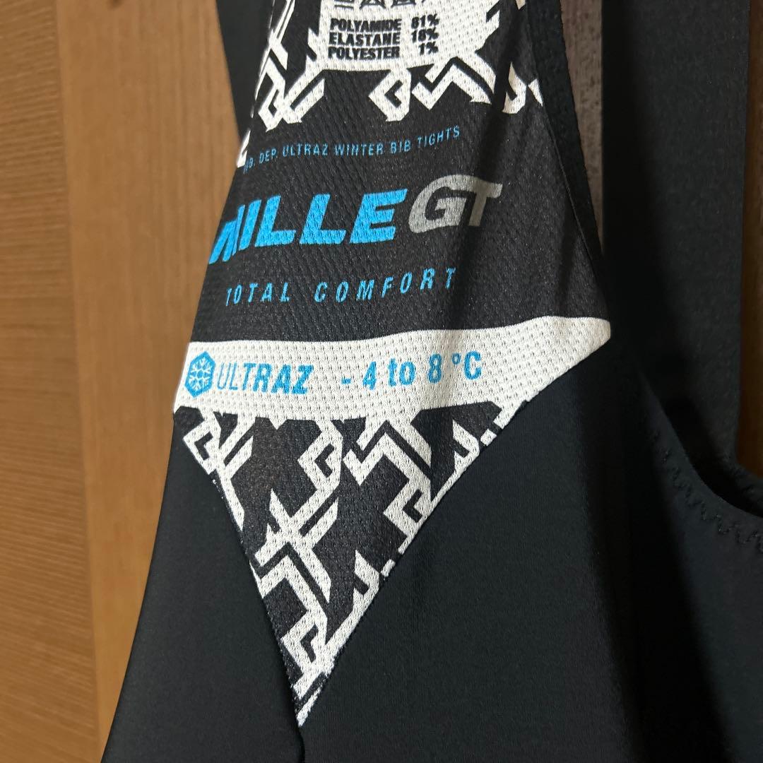 ASSOS MILLE GT ULTRAZ 冬用ビブタイツ XS アソス