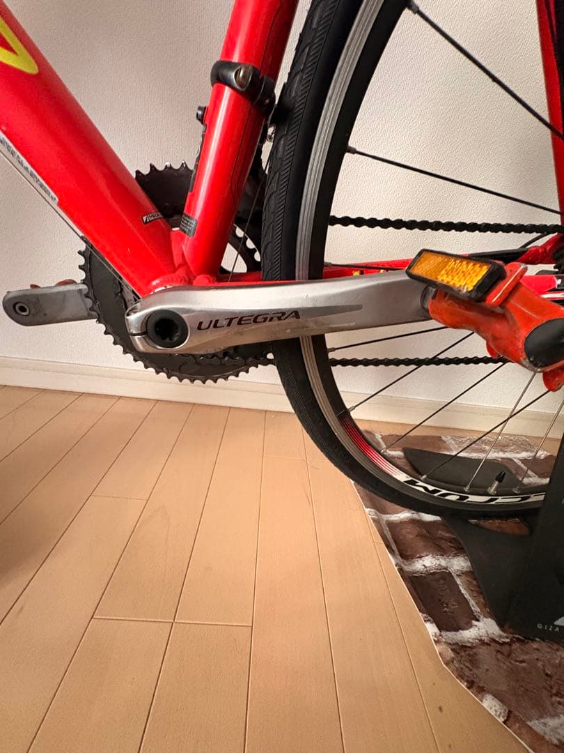 レッド ロードバイク ULTEGRA felt