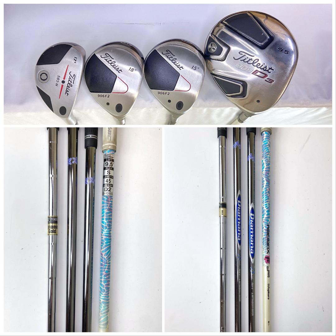 メンズ フルセット☆Titleist ODYSSEY ゴルフクラブ/R115